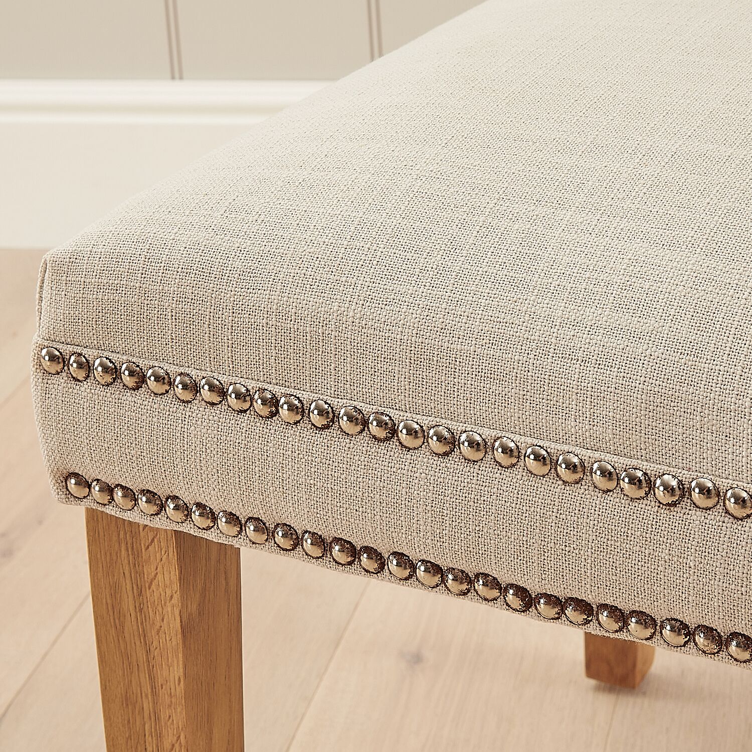 Hale Cream Brushed Velvet Dining Chair - Second - Image 7