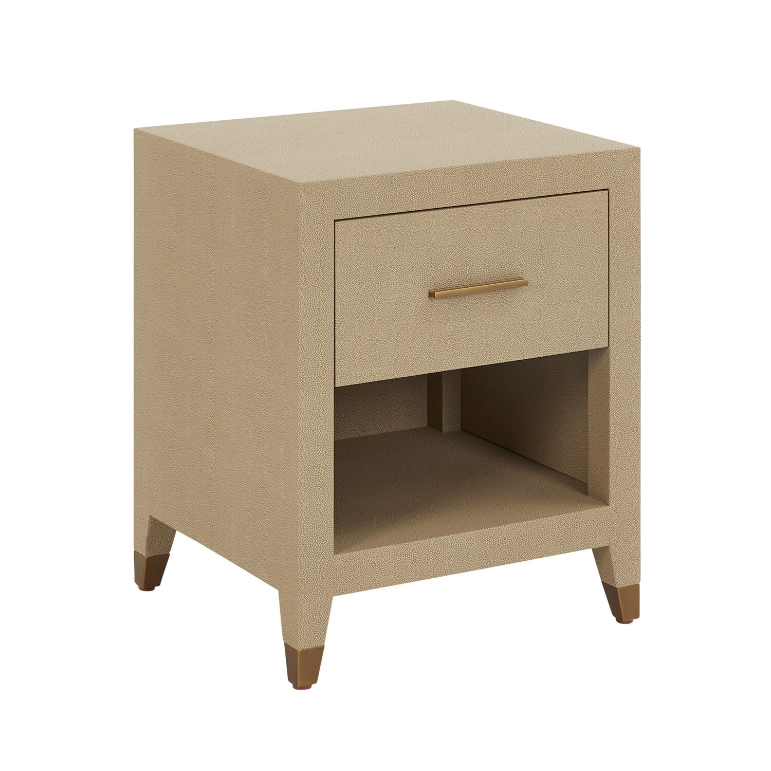 Richmond Shagreen One Drawer Lamp Table - Image 3
