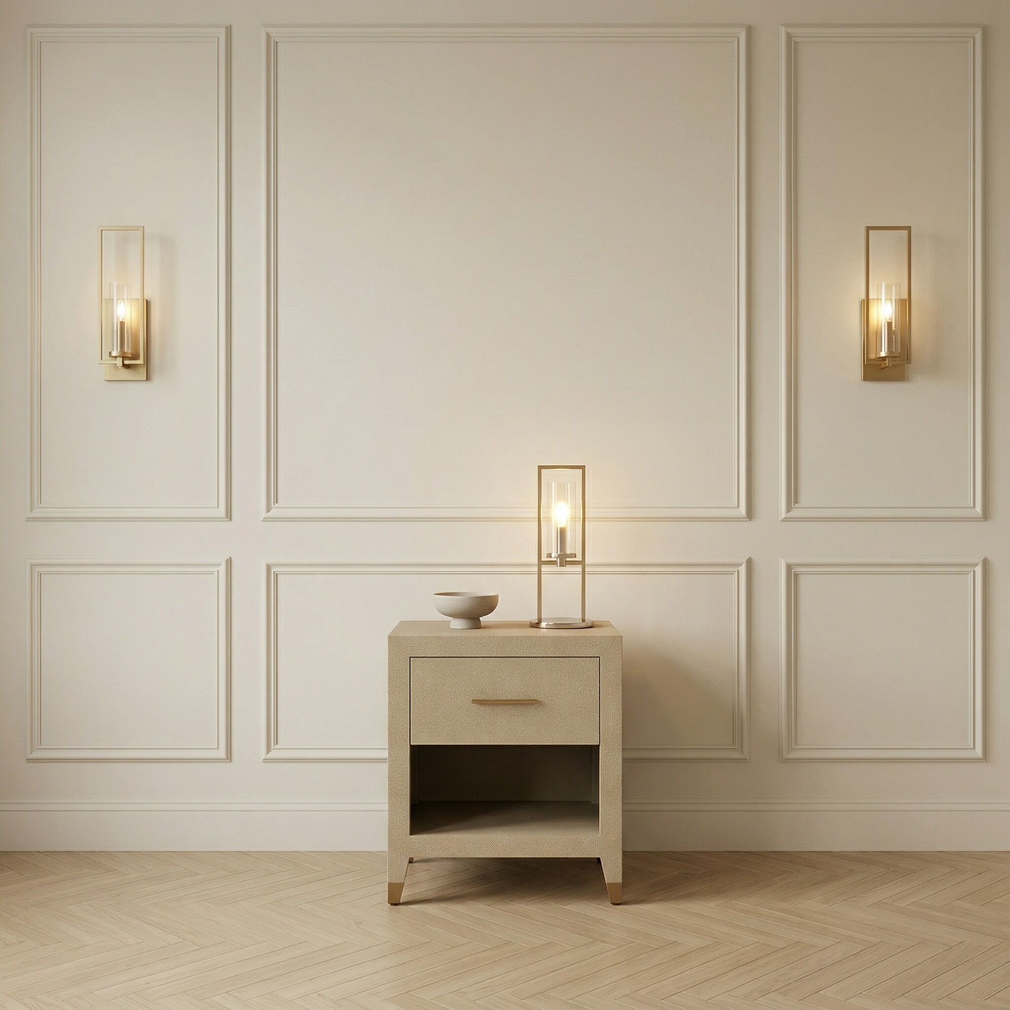 Richmond Shagreen One Drawer Lamp Table - Image 10