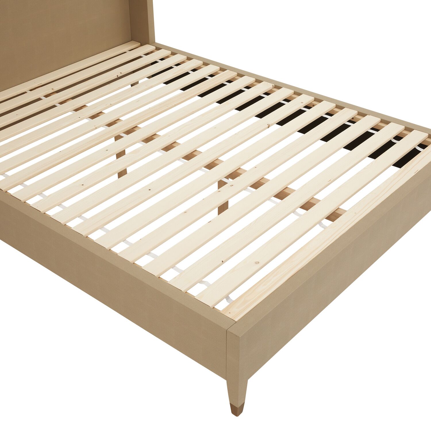 Richmond Shagreen King Size Winged Back Bed - Image 10