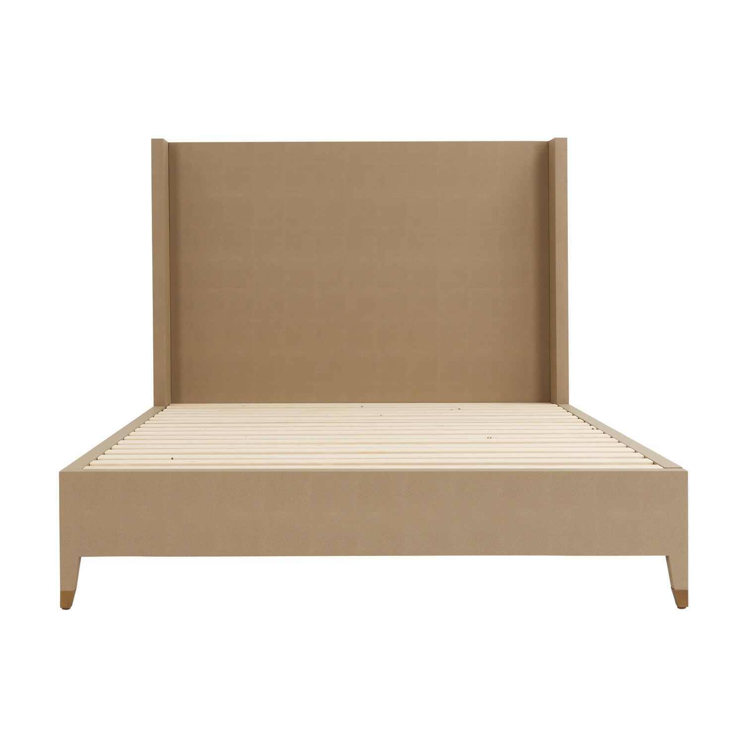 Richmond Shagreen King Size Winged Back Bed - Image 3