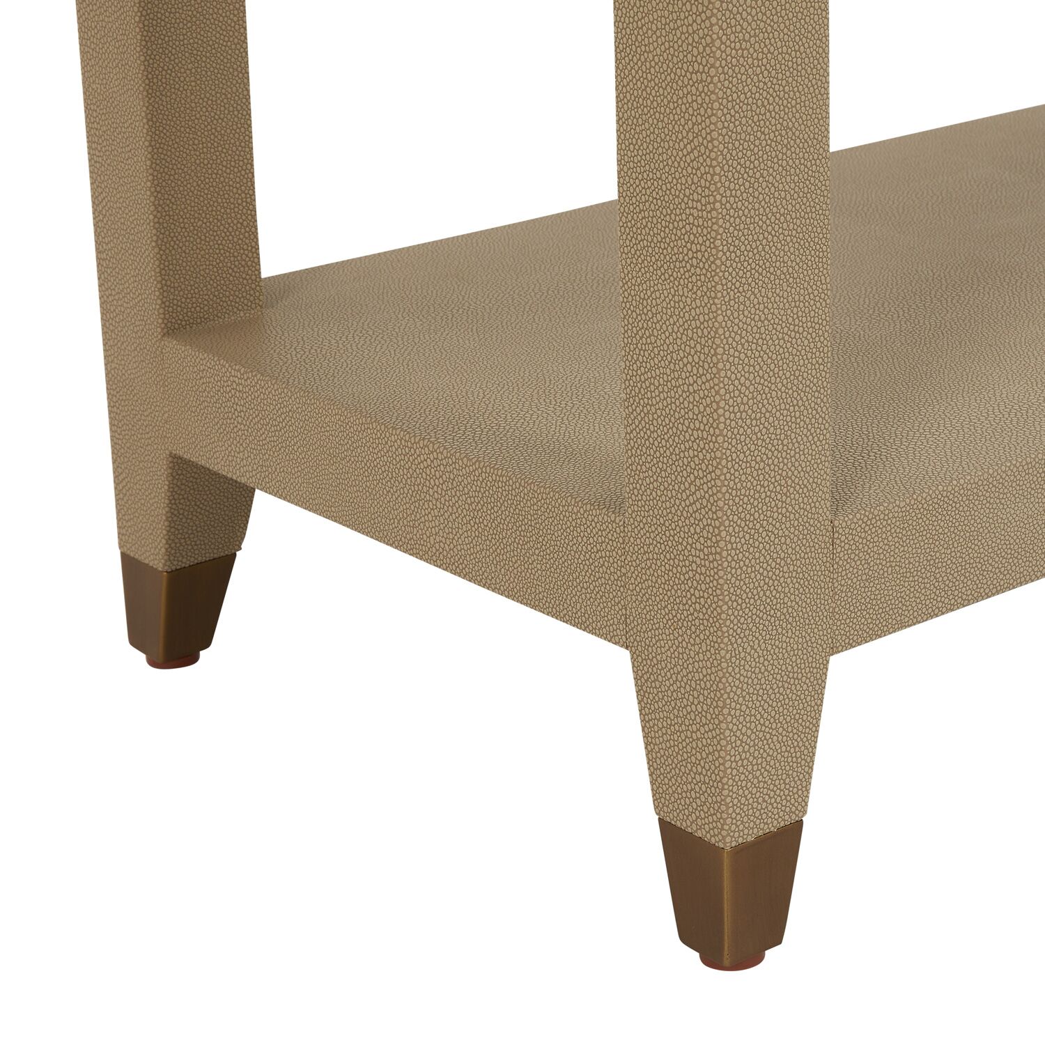 Richmond Shagreen 2 Drawer Console Table - Image 7