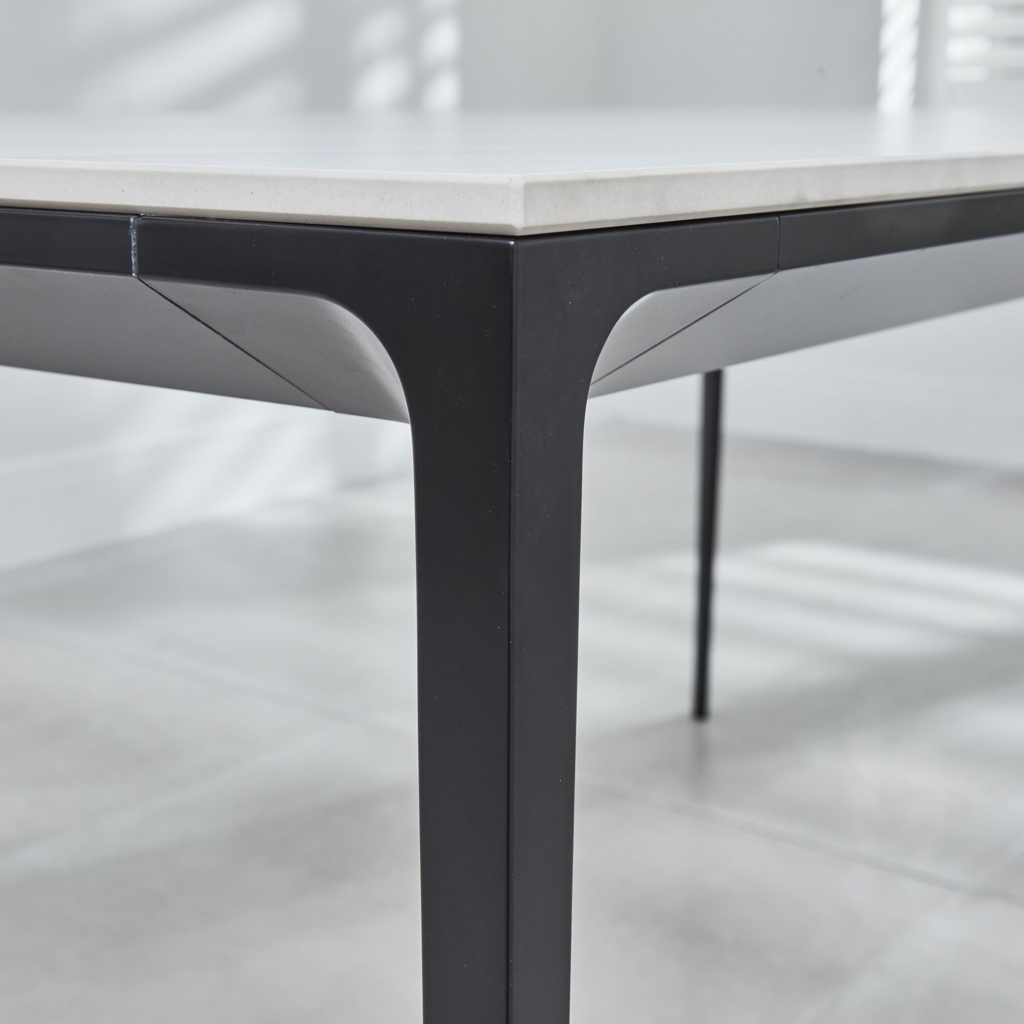 Bellagio 1.6M White Sintered Stone Dining Table Set with 4 x Leon Tan Dining Chairs - Image 10