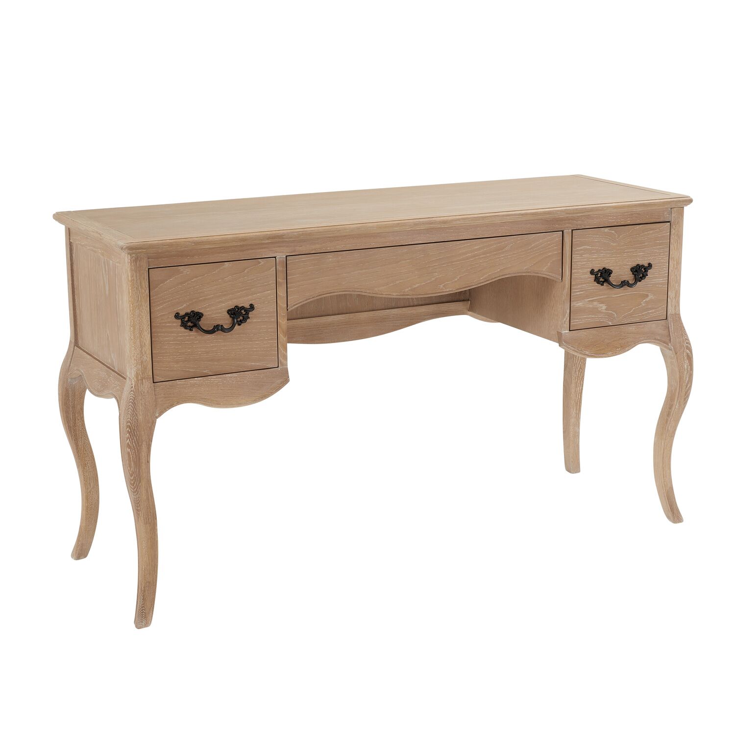 Lille French Limed Oak Dressing Table Set - Image 11