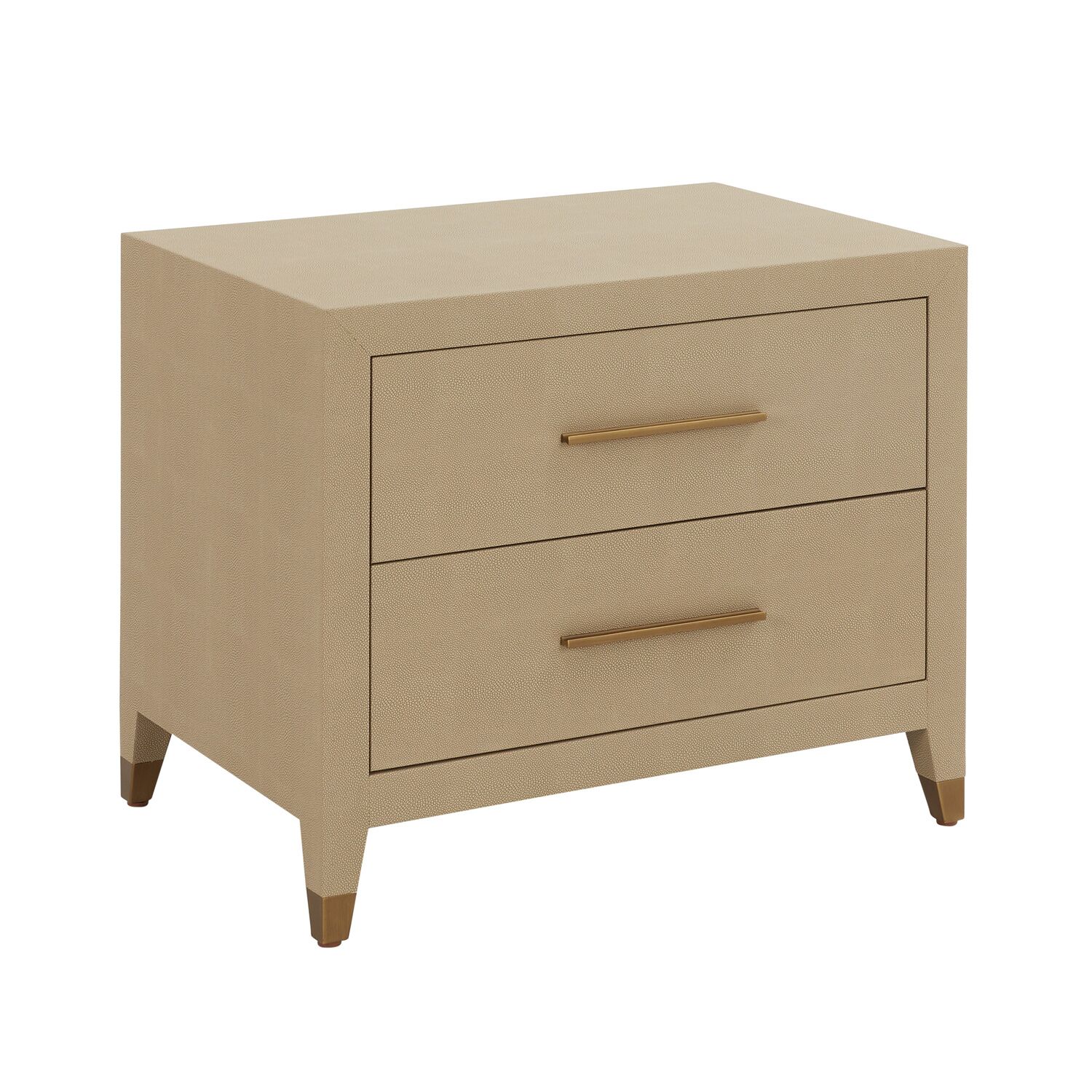 Richmond Shagreen Two Drawer Chest - Cabinet - Image 3