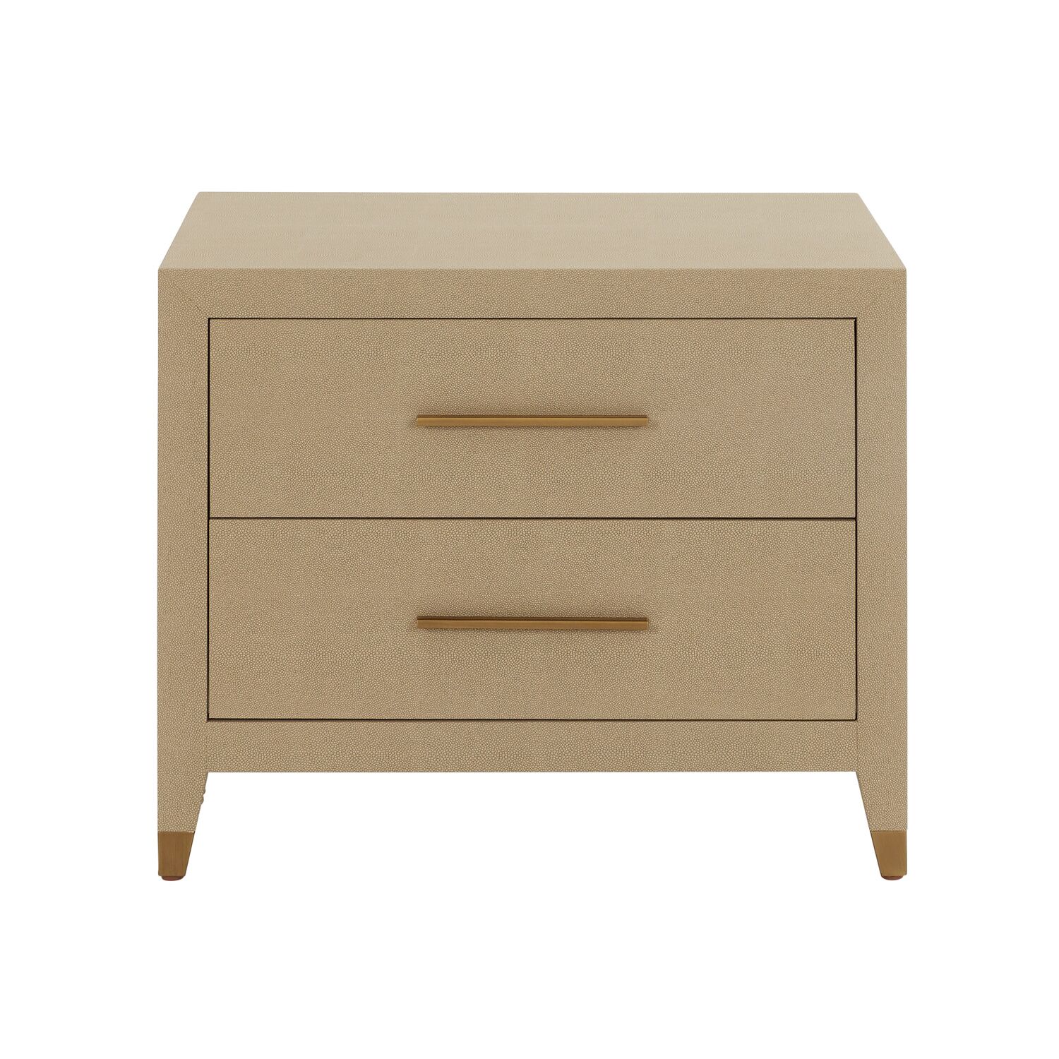 Richmond Shagreen Two Drawer Chest - Cabinet - Image 4