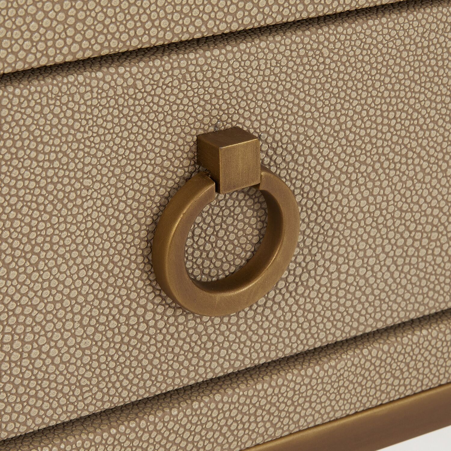 Richmond Shagreen One Drawer Lamp Table - Image 13