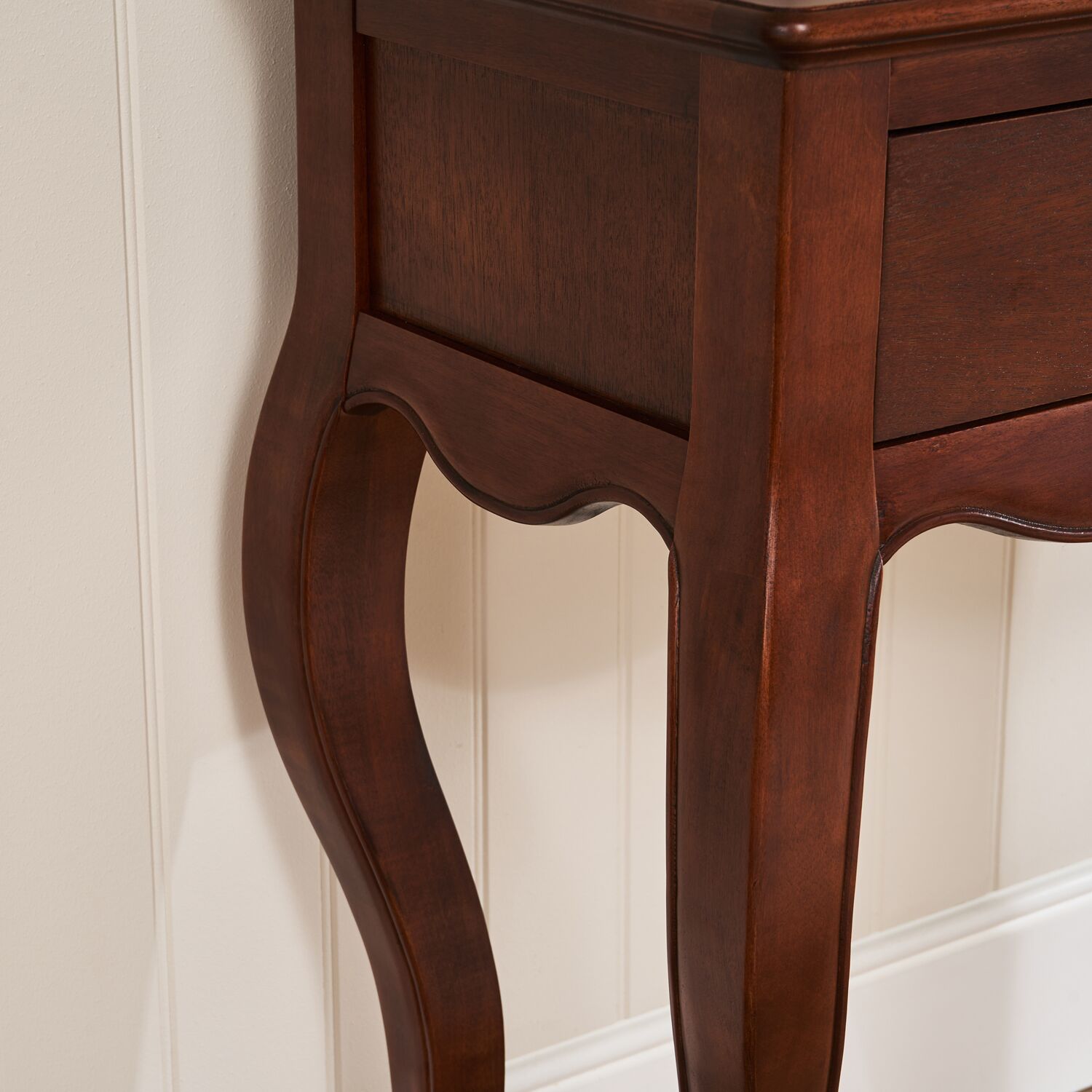 Lille French Mahogany Console Hall Table - Image 6