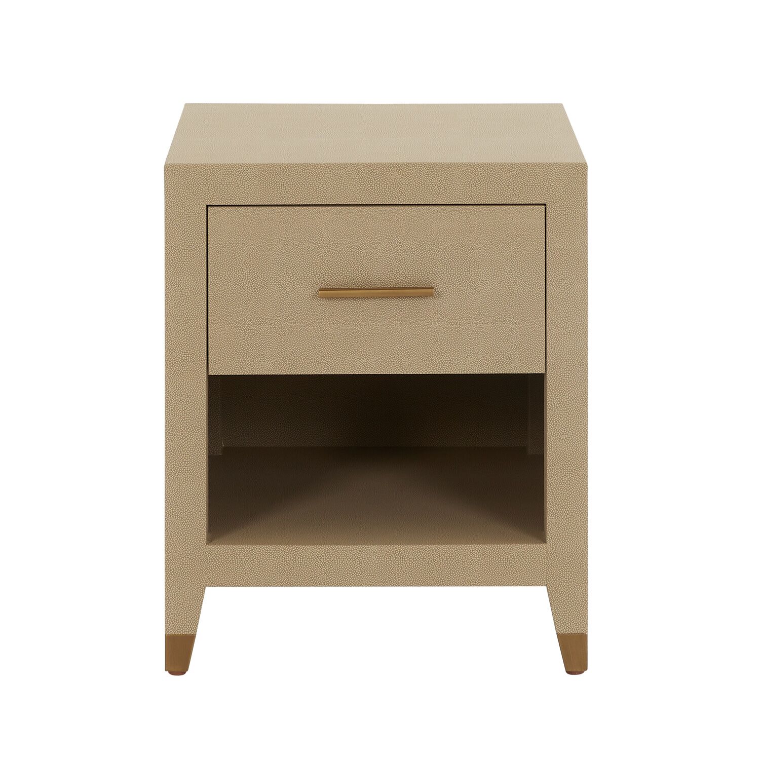 Richmond Shagreen One Drawer Lamp Table - Image 8