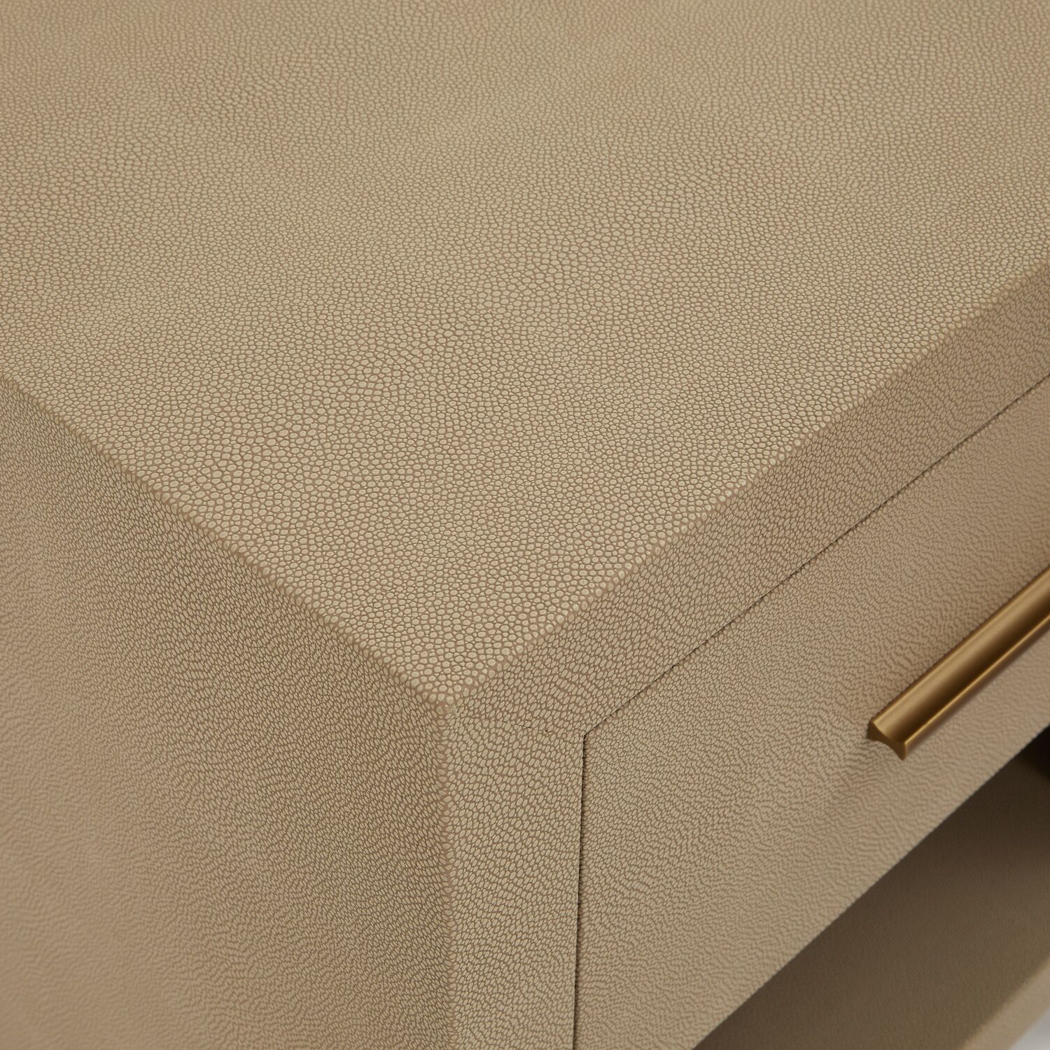 Richmond Shagreen One Drawer Lamp Table - Image 9