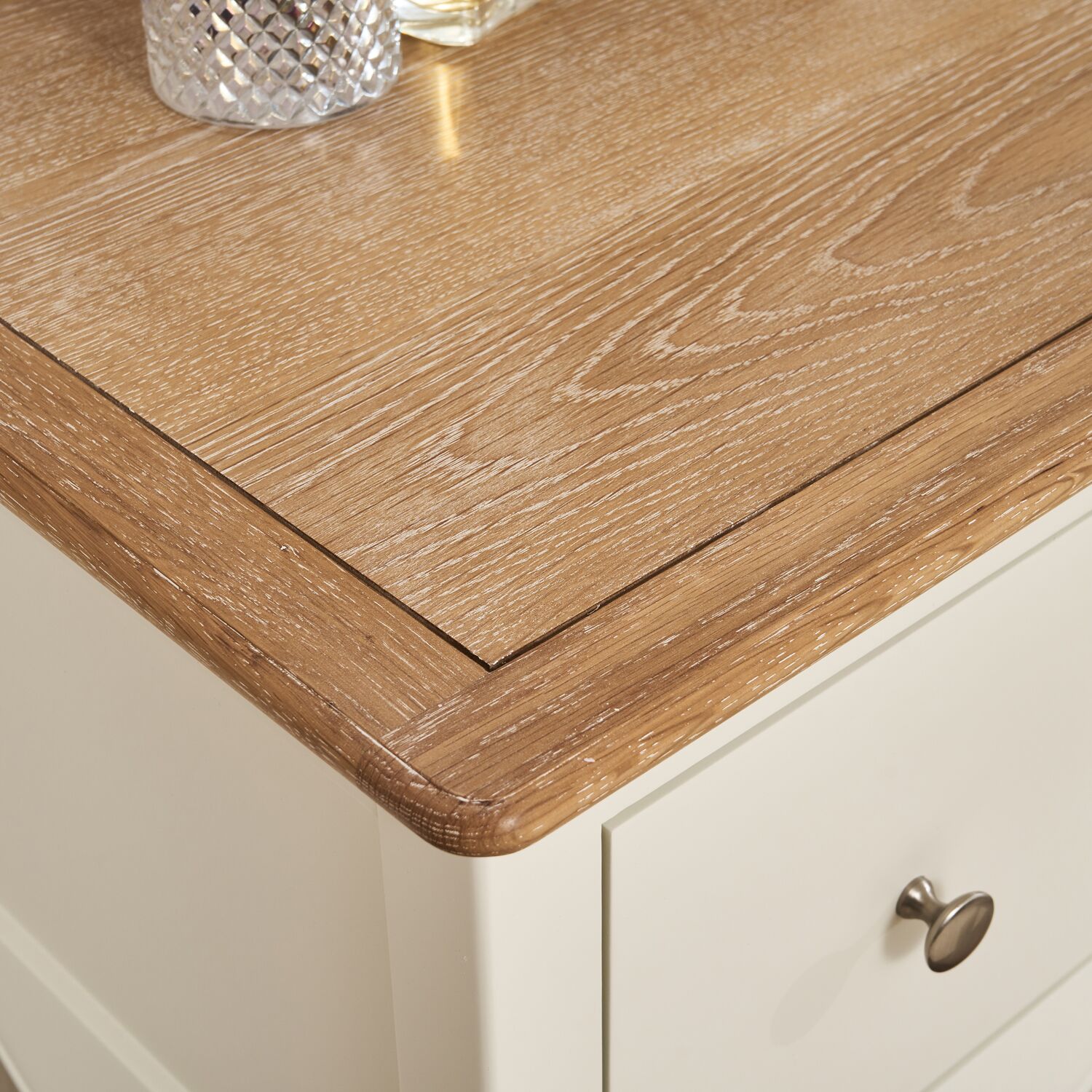 Lille French Chalk White Dressing Table Set - Image 5