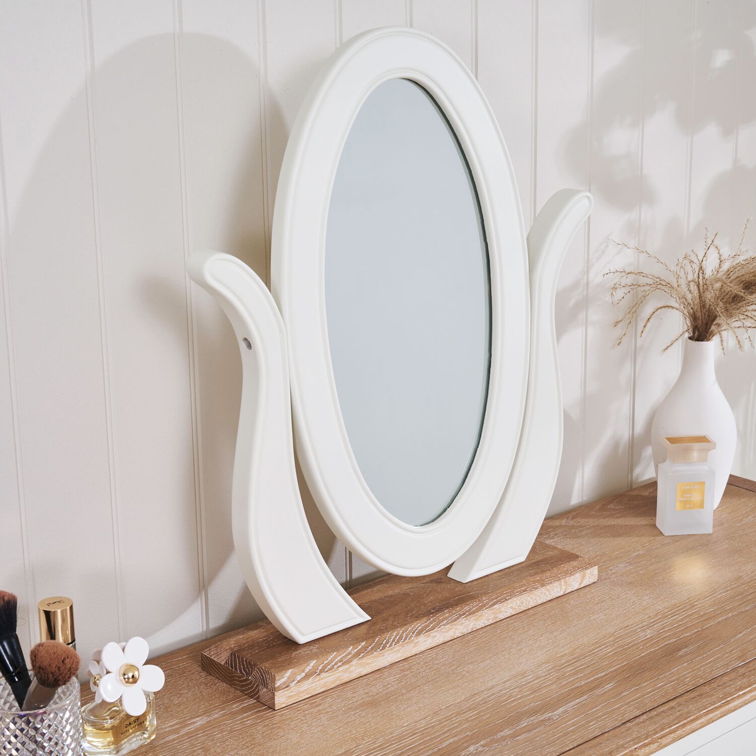 Lille Free Standing Painted Dressing Table Mirror
