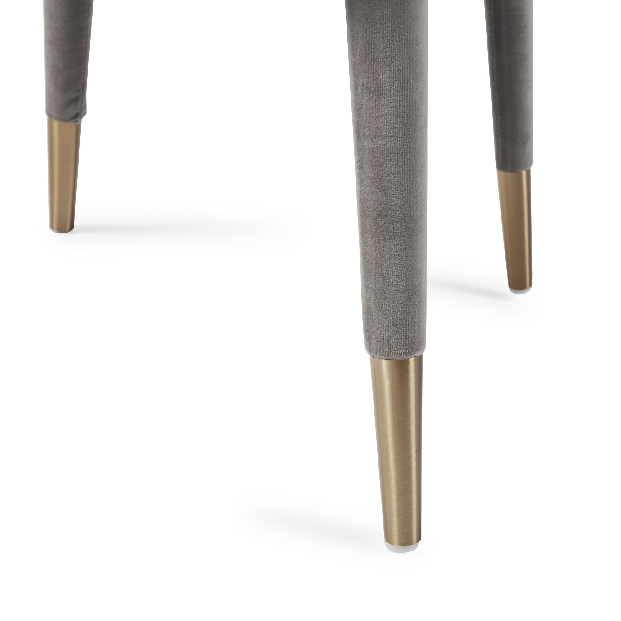 Alexandra Grey Velvet Dining Chair - Image 11