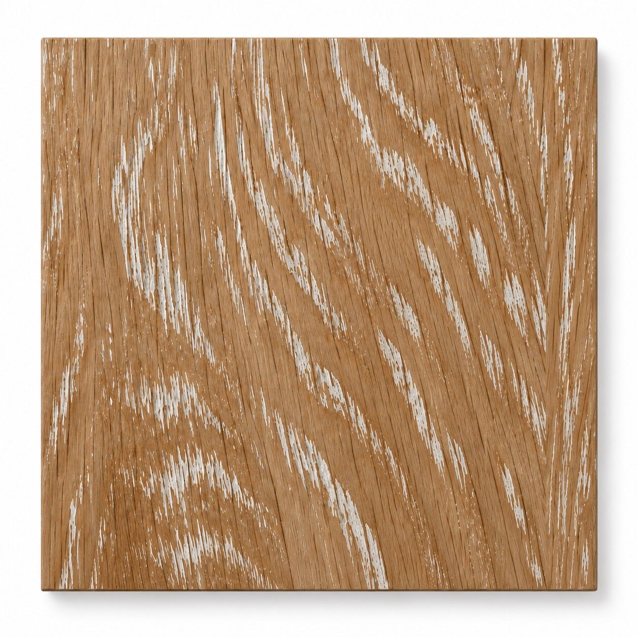 Solid North American Oak – Whitewash Finish - Oatmeal Linen - Image 2