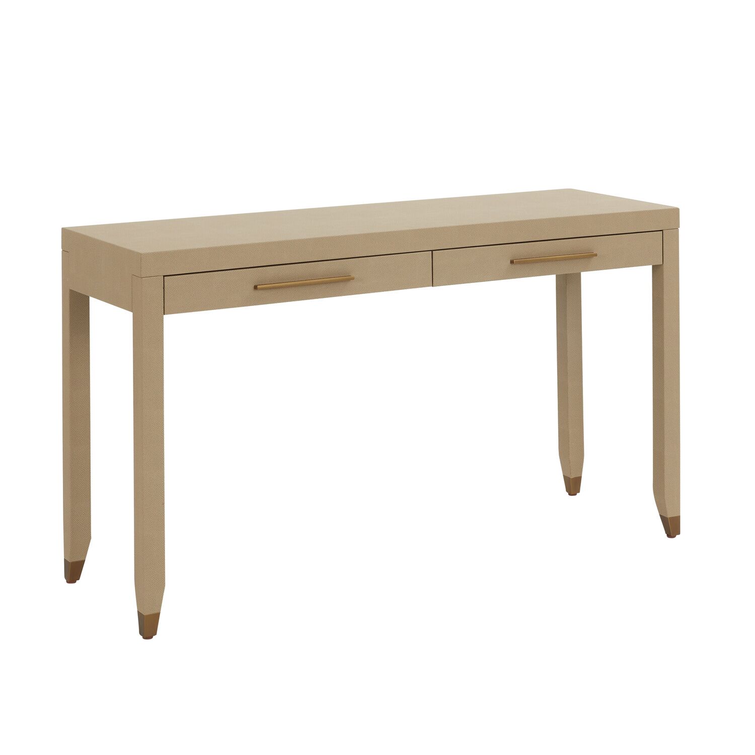 Richmond Shagreen 2 Drawer Dressing Table - Console - Image 2