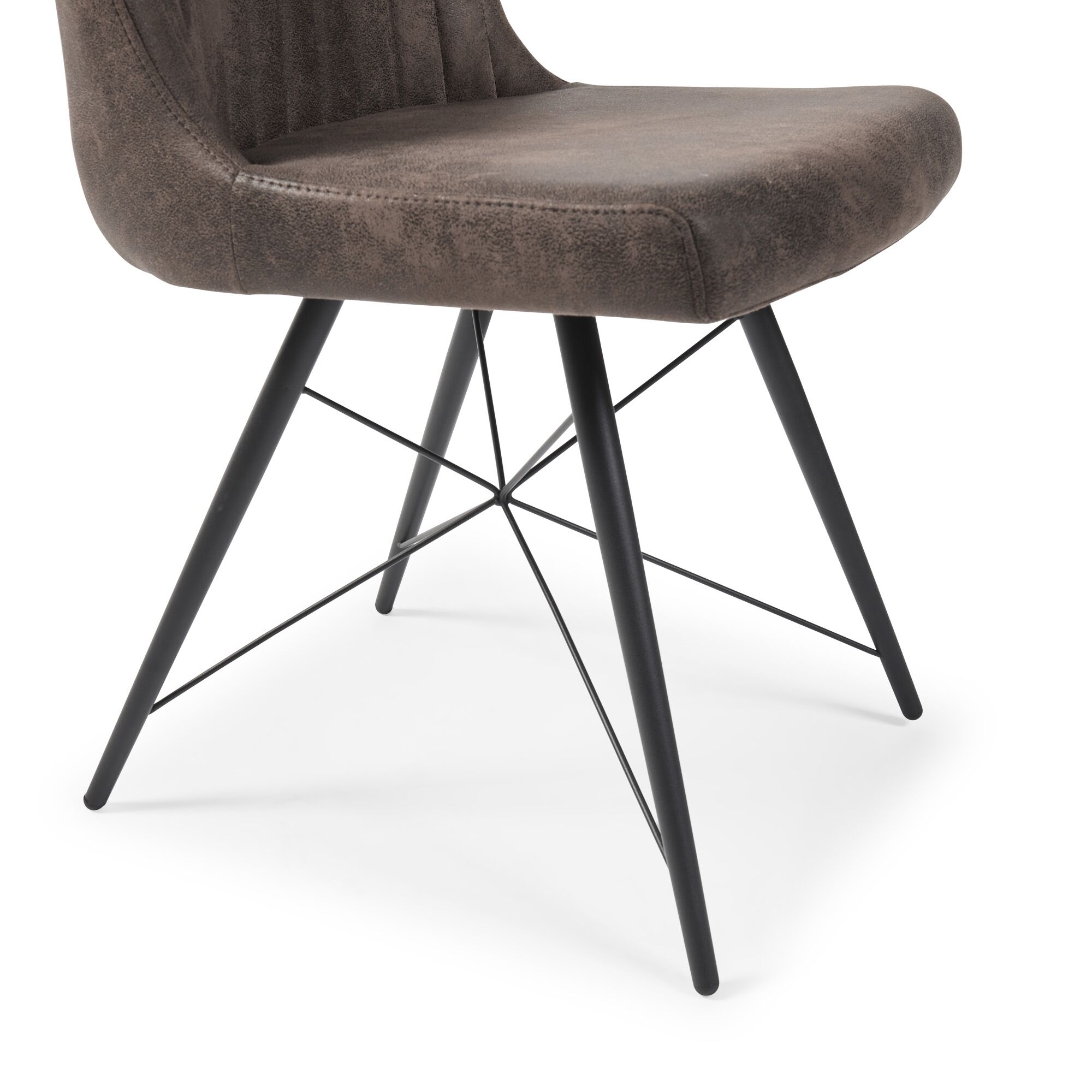 Hudson Faux Leather Dining Chair - Image 10