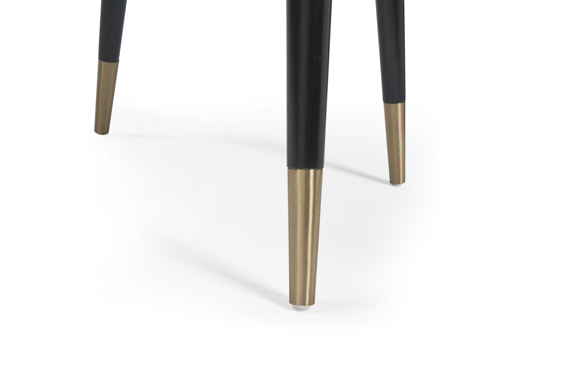 Isla Grey Velvet Dining Chair with Gold Tipped Feet - Image 14