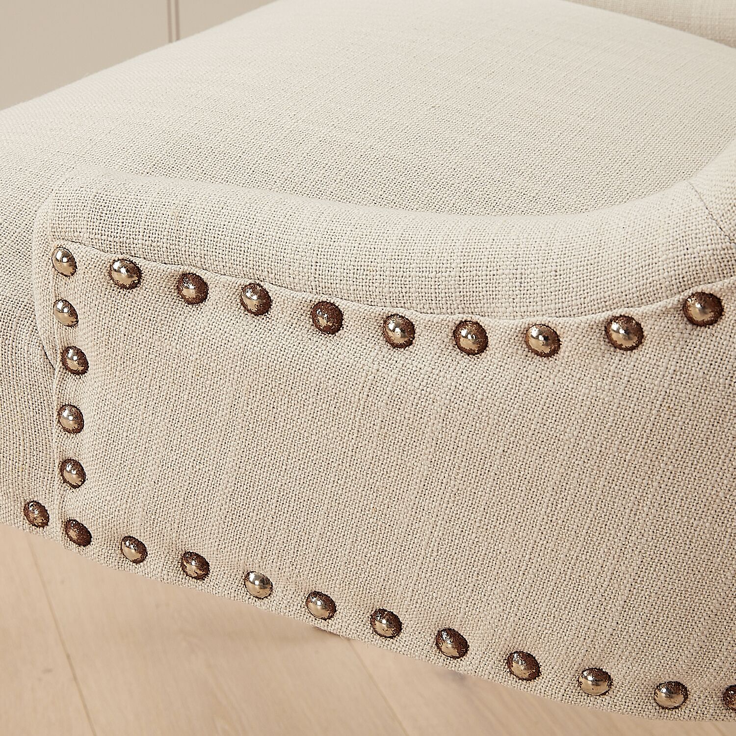 Knightsbridge Linen Wing Back Dining Chair – Second - Image 7