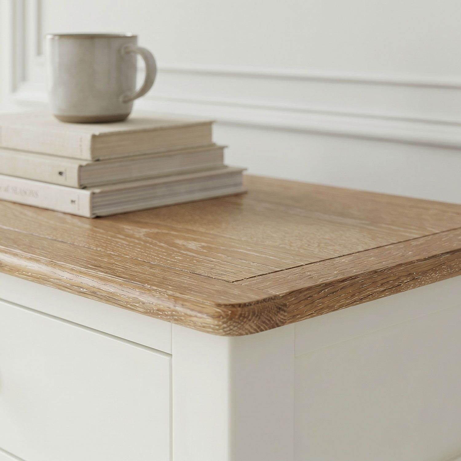 Lille French Chalk white Console Table - Image 2