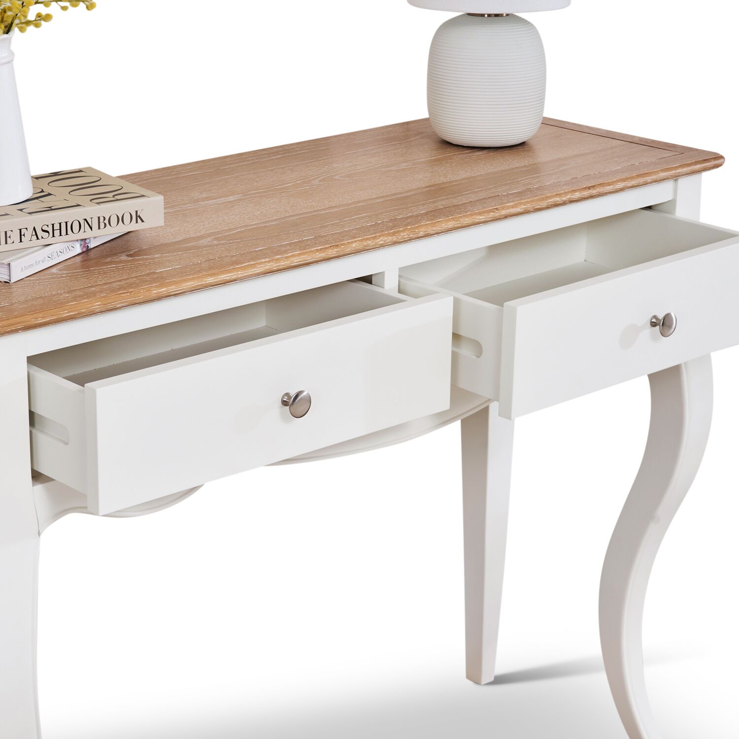 Lille French Chalk white Console Table - Image 7